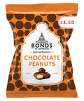 Bonds Chocolate Peanuts Bag 75g £1.25 PMP - 12 x 75g Bags