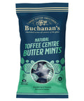 Buchanan's Natural Toffee Centre Butter Mints Bags 140g - 12 x 140g Bags