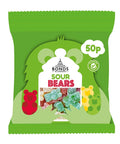 Bonds Fizzy Sour Bears Treat Bags 50g 50p PMP - 20 x 50g Bags