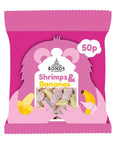 Bonds Shrimps & Bananas Treat Bags 50g 50p PMP - 20 x 50g Bags