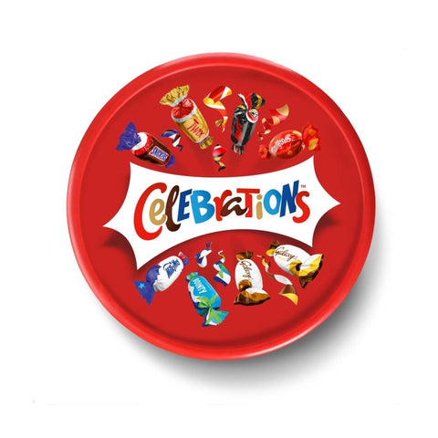 Celebrations Milk Chocolate & Biscuit Bars Sharing Tub 550g