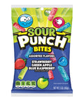 Sour Punch Mini Bites Assorted Flavours Bag 142g - 10 x 142g Bags