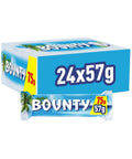 Bounty Coconut & Milk Chocolate Snack Bar £0.75 PMP Duo 57g - 24 x 57g Bars