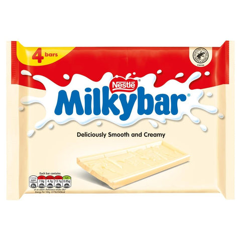 Milkybar White Chocolate Bar 25g - 24 x (4 x 25g)