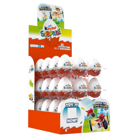 Kinder Surprise Egg 20g - 36 x 20g Eggs