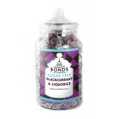 Bonds Sugar Free Blackcurrant & Liquorice Jar 2kg