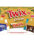 Twix and Friends Chocolate Medium Christmas Selection Box 140g - 9 x 140g Boxes