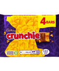 Cadbury Crunchie Chocolate Bars 4 Pack 104.4g - 10 x (4 x 26.1g)