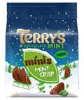 Terry's Chocolate Mint Crisp Minis Bag 80g - 10 x 80g Bags