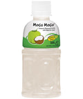 Mogu Mogu Coconut Flavoured Drink with Nata de Coco Bottle 320ml - 6 x 320ml Bottles