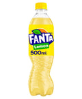 Fanta Lemon Bottles 500ml - 12 x 500ml Bottles