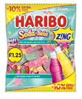 Haribo Soda Twist Bag 176g £1.25 PMP + 10% Extra Free - 12 x 176g Bags