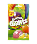 Skittles Giants Vegan Chewy Sour Sweets Fruit Flavoured Treat Bag £1.35 PMP 116g - 14 x 116g Bags