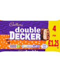 Cadbury Double Decker Chocolate Bar 4 Pack Multipack £1.25 PMP 149.2g - 8 x (4 x 37.3g Bars)