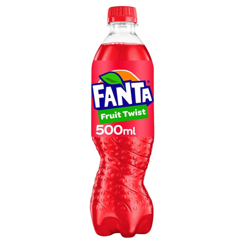 Fanta Fruit Twist Bottle 500ml - 12 x 500ml Bottles