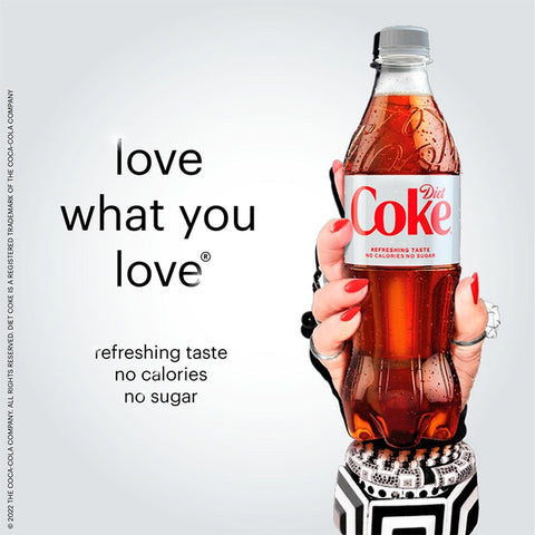 Diet Coke Bottle 500ml - 24 x 500ml Bottles