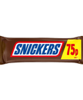 Snickers Caramel, Nougat, Peanuts & Milk Chocolate Snack Bar £0.75 PMP 48g - 48 x 48g Bars