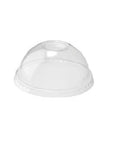 Accessories 10 oz Clear Dome Lid with Hole - 100 x 10oz Lids