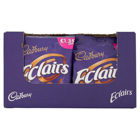 Cadbury Eclairs Chocolate Bag 130g £1.35 PMP - 12 x 130g Bags