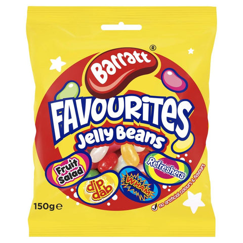 Barratt Favourites Jelly Beans Bag 150g - 16 x 150g Bags