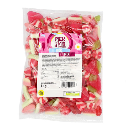 Pick n Mix Station Red Mix Bag 1kg