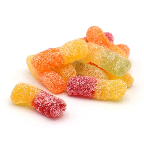 Candy Realms Sour Mini Worms Tub 1.02kg