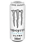 Monster Energy Drink Ultra Zero Sugar 500ml - 12 x 500ml Cans