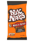 Nik Naks Nice 'N' Spicy Crisps 6 Pack - 24 x (6 x 20g Bags)