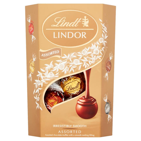 Lindt Lindor Assorted Chocolate Truffles Box 200g