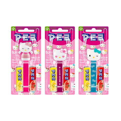 Pez Hello Kitty 1+2 Impulse Packs 17g - 12 x 17g Packs