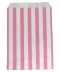 Accessories Pink & White Candy Striped Paper Bags - 1000 Bags