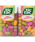 Tic Tac Fruit Adventure Mint Sweets 18g - 24 x 18g Packs