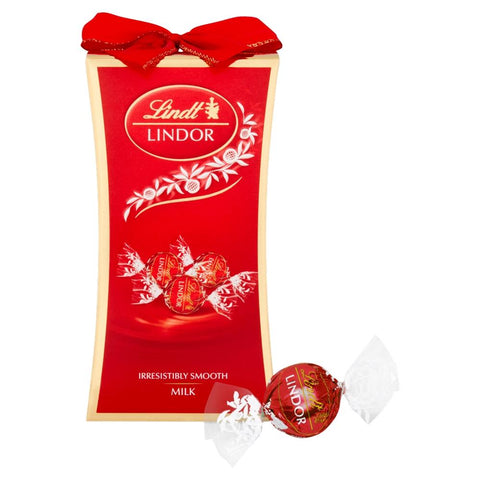 Lindt Lindor Milk Chocolate Bow Gift Box 75g