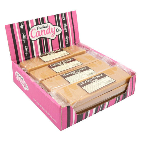 The Real Candy Co. Clotted Cream Fudge 130g - 16 x 130g Bars