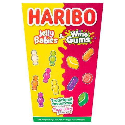 Haribo Jelly Babies & Wine Gum Gift Box 800g