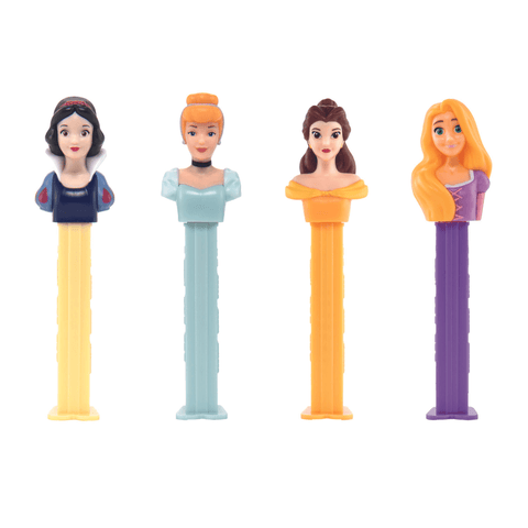 PEZ Disney Princess 1+2 Impulse Packs - 12 x 17g Packs