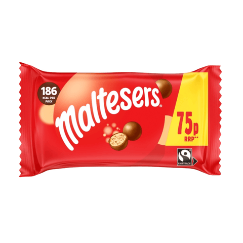 Maltesers Milk Chocolate & Honeycomb Snack Bag £0.75 PMP 37g - 40 x 37g Bags