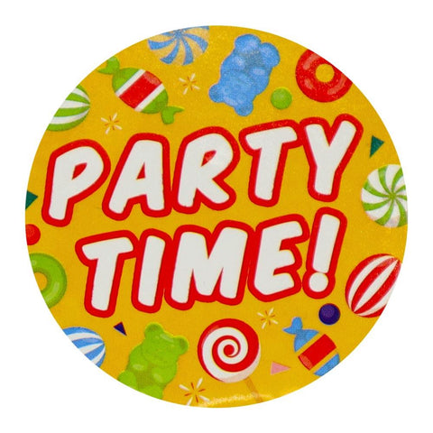 Accessories Party Time Labels - 250 Stickers