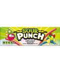 Sour Punch Rainbow Straws Tray 128g - 24 x 128g Packs