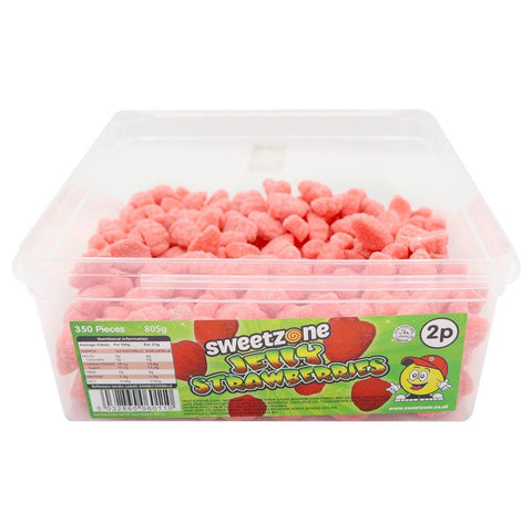 Sweetzone Jelly Strawberries 2p Tub 805g