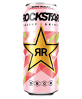 Rockstar Energy Drink Refresh Strawberry & Lime Can 500ml - 12 x 500ml Cans