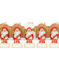 Lindt Santa Christmas Milk Chocolate 5 Pack 50g