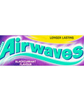 Airwaves Blackcurrant Flavour Sugarfree Chewing Gum 10 Pieces - 30 x 14g Packs