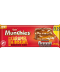 Munchies Caramel & Biscuit Chocolate Sharing Bar 87g PMP £1.25 - 16 x 87g Bars