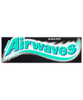 Airwaves Black Mint Flavour Sugarfree Chewing Gum 10 Pieces - 30 x 14g Packs