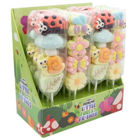 Candy Realms Little Forest Friends 50g - 24 x 50g Lollipops