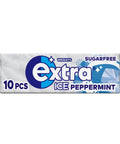 Extra Ice Peppermint Sugarfree Chewing Gum 10 Pieces - 30 x 14g Packs