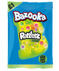 Bazooka Rattlerz Sour Chewy Candies 100g £1 PMP - 12 x 100g Bags