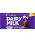 Cadbury Dairy Milk Chocolate Bar 95g £1.50 PMP - 22 x 95g Bars