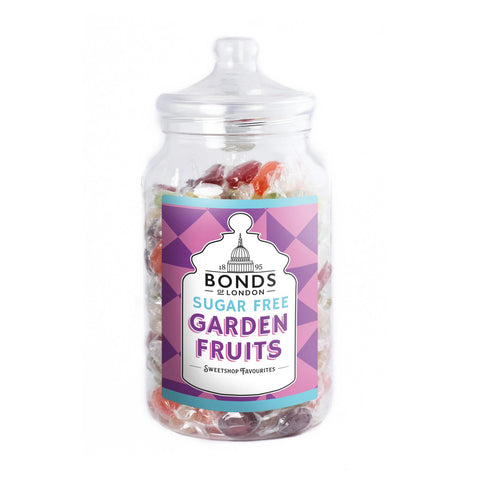 Bonds Sugar Free Garden Fruits Boiled Sweets Jar 2kg